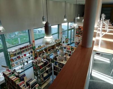 Blick in die Räume der Stadtbibliothek Stavenhagen